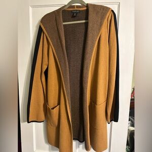 Rachel Zoe Brown and Black Knit Cardigan